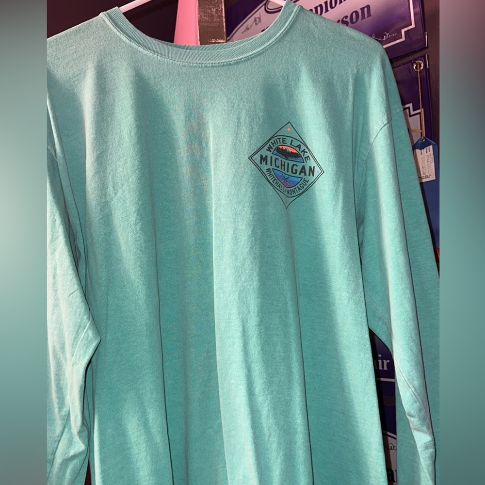 White Lake Michigan long sleeve shirt